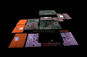 带有图案、胶带且紧密贴合的纸箱