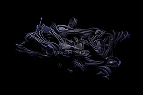 随意堆叠的线束