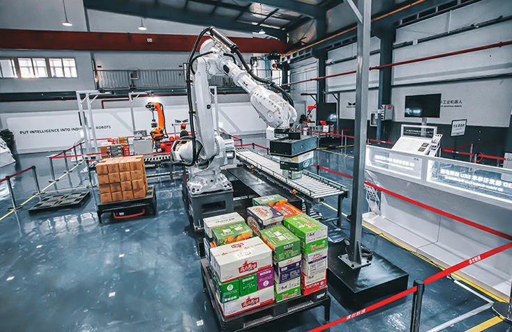 视觉引导拆码垛